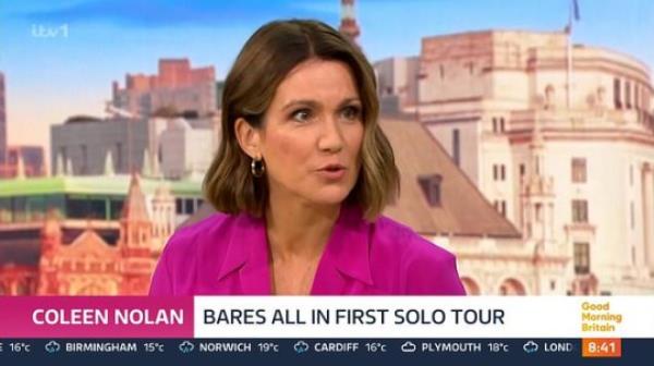 Susanna Reid on Good Morning Britain