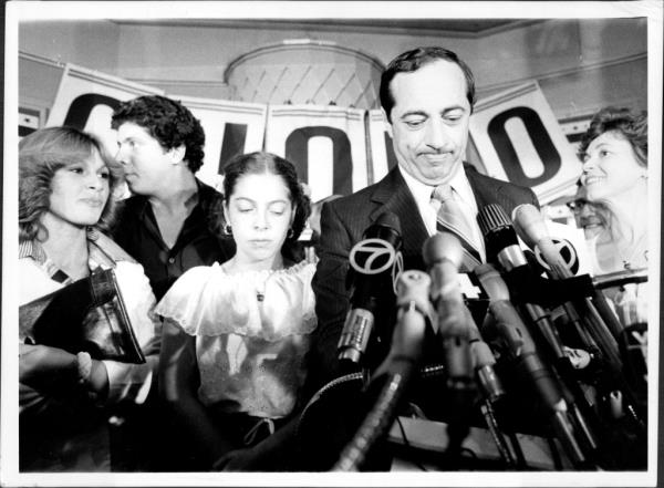 Former Gov. Mario Cuomo and his family.