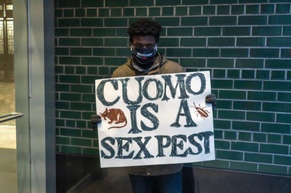 Andrew Cuomo sex scandal.