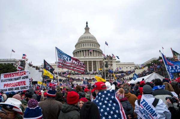 Jan. 6, 2021, riot at the US Capitol.