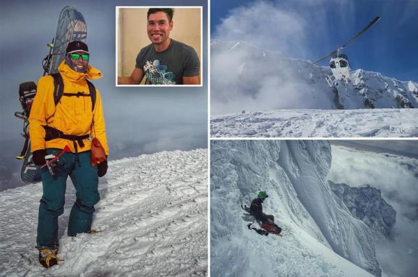 Police believe Shorey’s fell into the volcano while the climber was standing on a snow cornice.