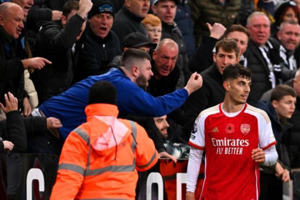 Kai Havertz against Newcastle United for Arsenal