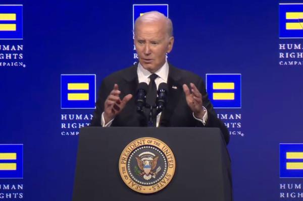 President Biden and the First Lady Deliver Remarks at the 2023 Human Rights Campaign Natio<em></em>nal Dinner