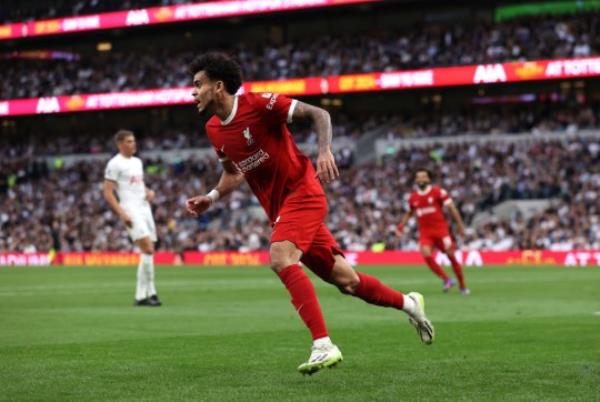 Luis Diaz offside goal vs Tottenham