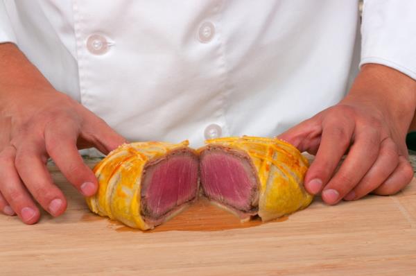 Beef wellington. 