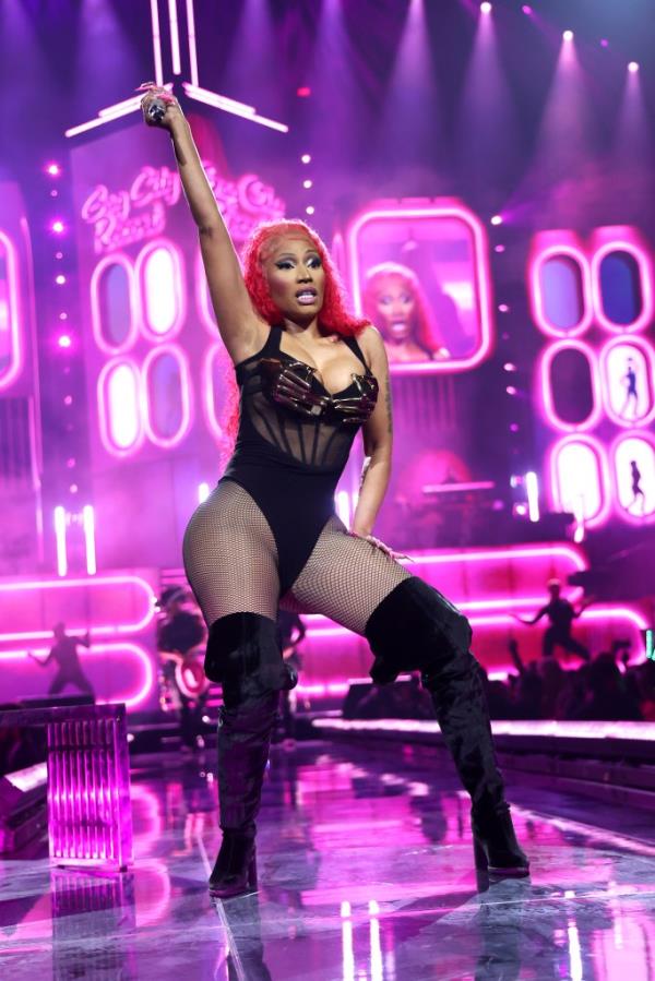 Nicki Minaj performs at Madison Square Garden in NYC on March 30, 2024