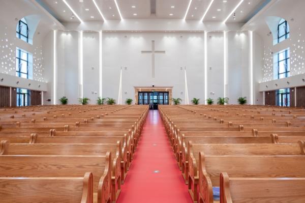 Empty Methodist church