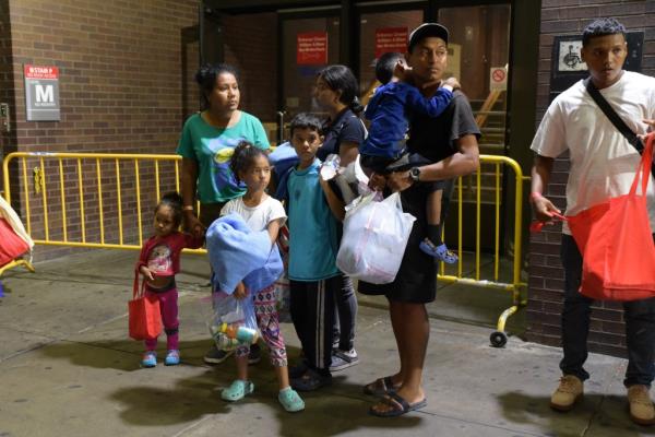 On Thursday August 17th 2023 at approx. 6:00AM two bus loads of migrants were dropped off at the Port Authority. 