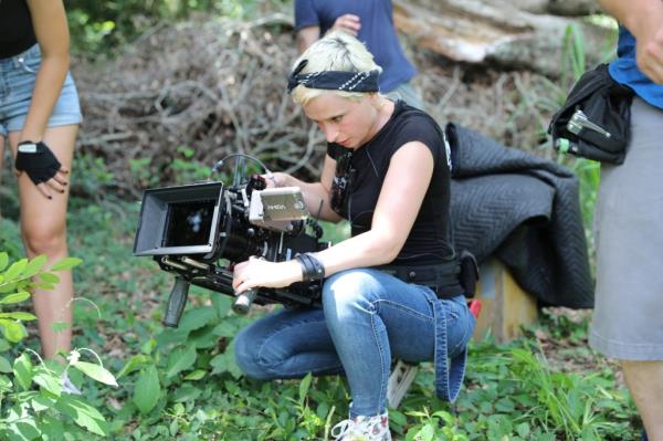 Cinematographer Halyna Hutchins is seen in this undated handout photo received by Reuters on October 23, 2021. 