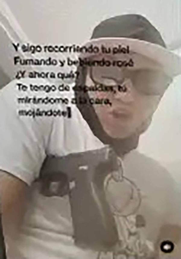 Diego Ibarra with a gun