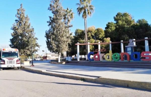 GV of Lázaro Cárdenas Street in Meoqui, Mexico - home of 4 American kids who went missing on October 28th 2023