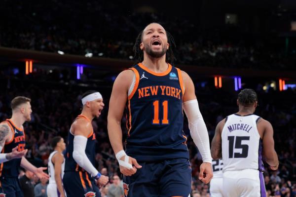 Jalen Brunson and the Knicks currently sit in fourth place entering Tuesday's games.