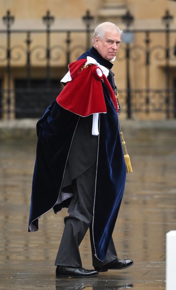 LONDON, ENGLAND - MAY 06: Prince Andrew, Duke of York departs Westminster Abbey after the Coro<em></em>nation of King Charles III and Queen Camilla on May 06, 2023 in London, England. The Coro<em></em>nation of Charles III and his wife, Camilla, as King and Queen of the United Kingdom of Great Britain and Northern Ireland, and the other Commo<em></em>nwealth realms takes place at Westminster Abbey today. Charles acceded to the throne on 8 September 2022, upon the death of his mother, Elizabeth II. (Photo by Karwai Tang/WireImage)</p>

<p>　　