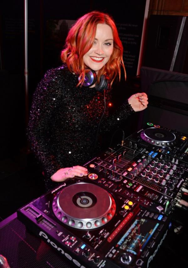 Arielle Free DJing