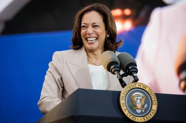 A picture of Kamala Harris.