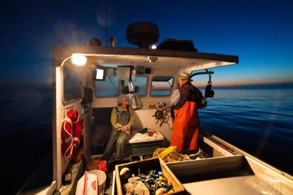 This season will mark Ginny's 96th on the water. She first started lobstering when she was 8-years-old