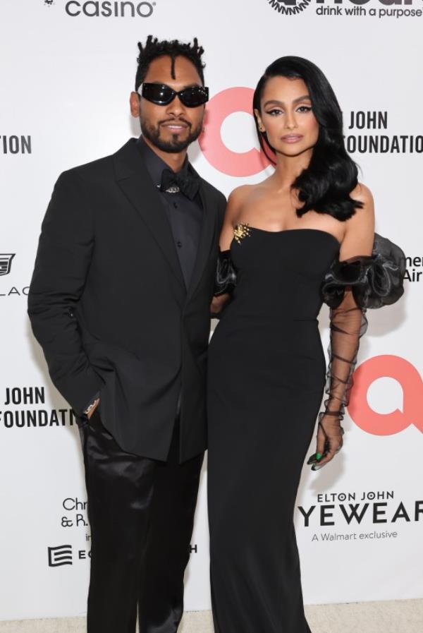 Miguel and wife Nazanin Mandi