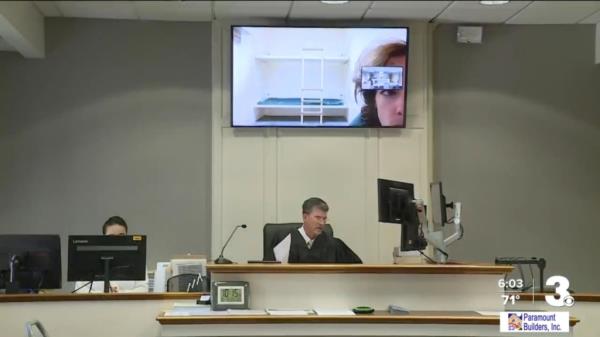 Norah Horwitz appeared before a judge via video from jail Monday