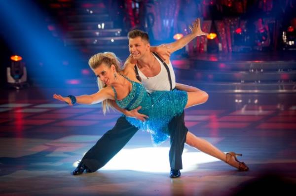 Pasha Kovalev and Rachel Riley