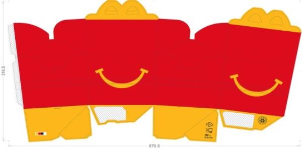 McDonald's Happy Meal box