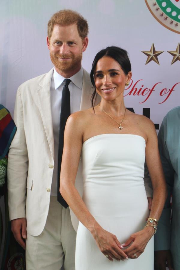 Prince Harry and Meghan Markle in Nigeria on May 11, 2024