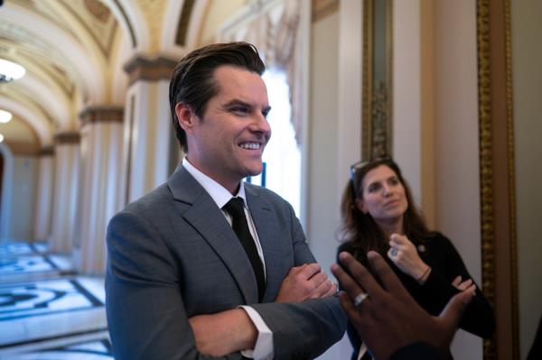 Matt Gaetz and Nancy Mace