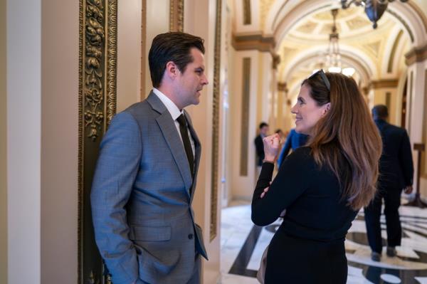 Matt Gaetz and Nancy Mace