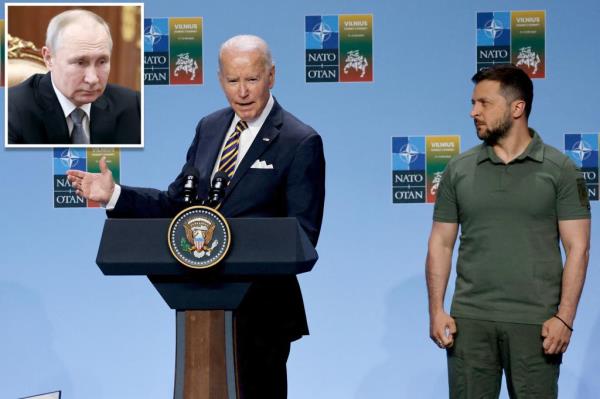 Joe Biden, Volodymyr Zelensky, Fumio Kishida