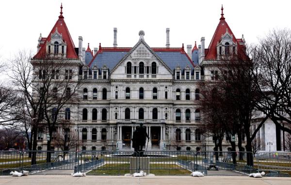 The New York capitol building