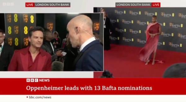 Andrew Scott walks away from 'inappropriate,' 'disgusting' interview on BAFTA red carpet