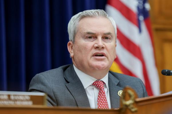 House Oversight Committee Chairman James Comer (R-KY) speaks during a House Oversight and Accountability Committee hearing as part of the House of Republicans' impeachment probe into U.S. President Joe Biden, on Capitol Hill in Washington, U.S., March 20, 2024.