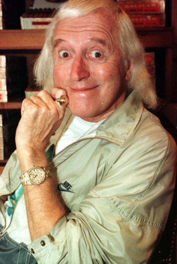 Jimmy Savile in 1997.