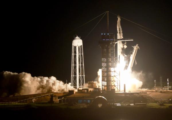 SpaceX's Polaris Dawn launched on Tuesday morning from NASA's Kennedy Space Center.