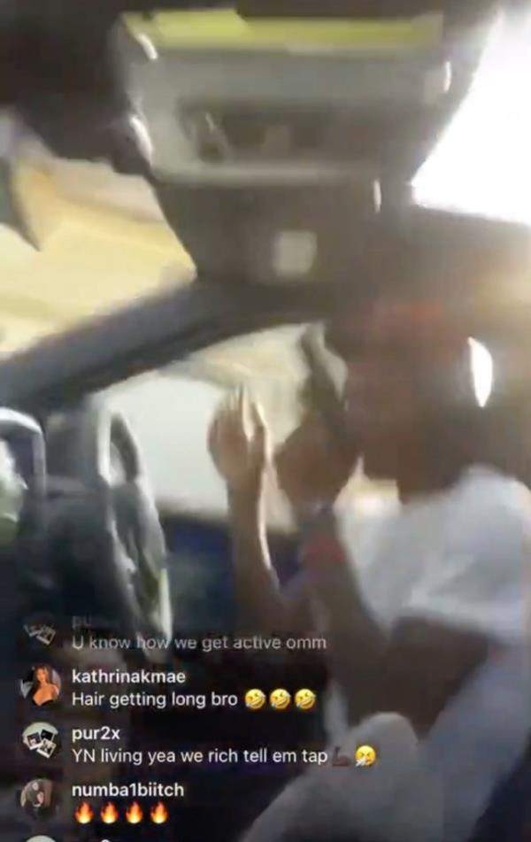 Ja Morant on an Instagram Live video in May 2023.</p>

<p>　　