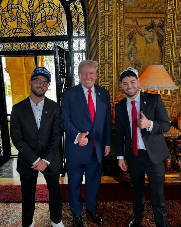 Do<em></em>nald Trump scores MAGA cybertruck from Adin Ross, a streamer that Barron told him to watch