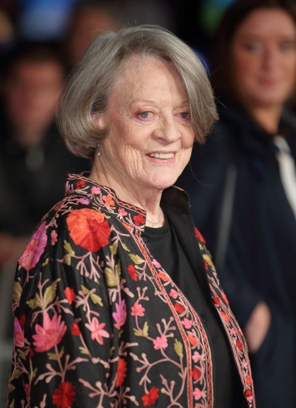 Dame Maggie Smith attends a screening of 