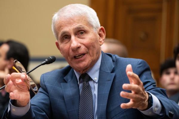 Anthony Fauci, former director of the Natio<em></em>nal Institute of Allergy and Infectious Diseases, testifies to the House Subcommittee on the Coro<em></em>navirus Pandemic on June 3, 2024.