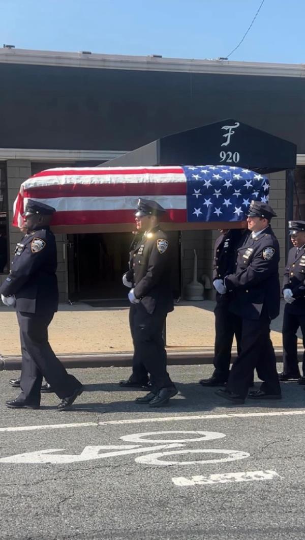 The retired police official was well respected by colleagues, family and friends.