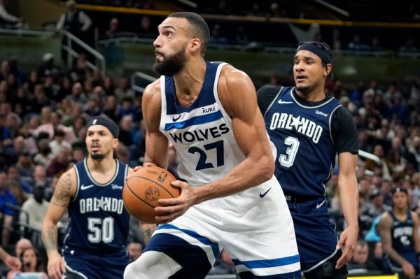 The Timberwolves beat the Magic on Tuesday.