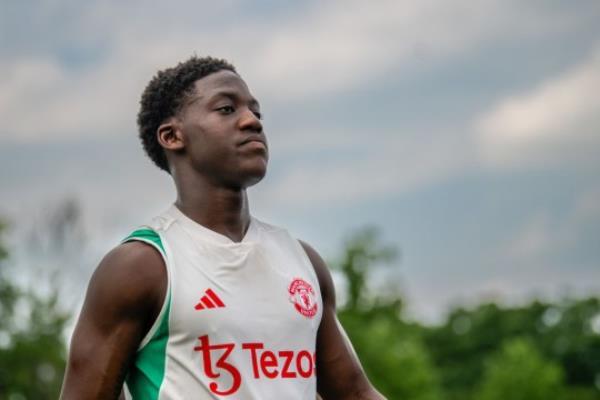 Manchester United teenager Kobbie Mainoo