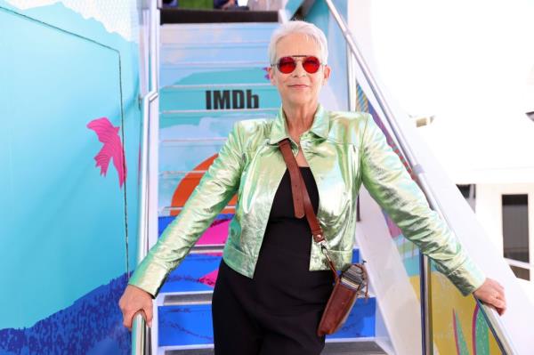 Jamie Lee Curtis at San Diego Comic Con 2024