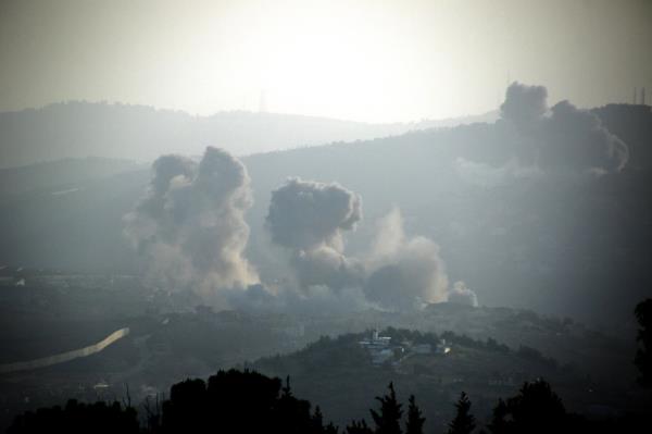 Israeli launched a series of strikes against Hezbollah on Tuesday. 