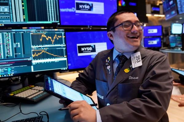 New York Stock Exchange trader