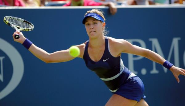 Genie Bouchard reached the fourth round of the U.S. Open in 2014 and 2015.