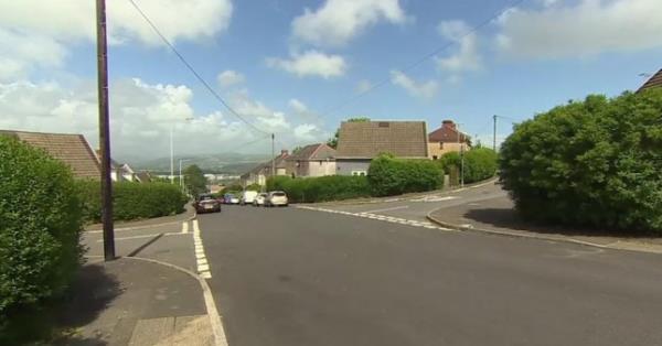 The crash happened at the junction of Waun Wen Road and Tegid Road (Picture: Google)