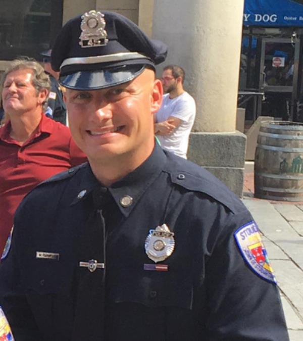 William Farwell, 38, was barred from being a Massachusetts cop