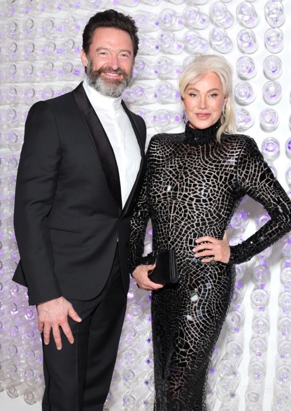 Hugh Jackman and Deborra-Lee Furness at the 2023 Met Gala