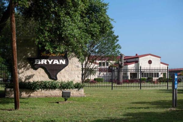 The Federal Prison Camp in Bryan, Texas.