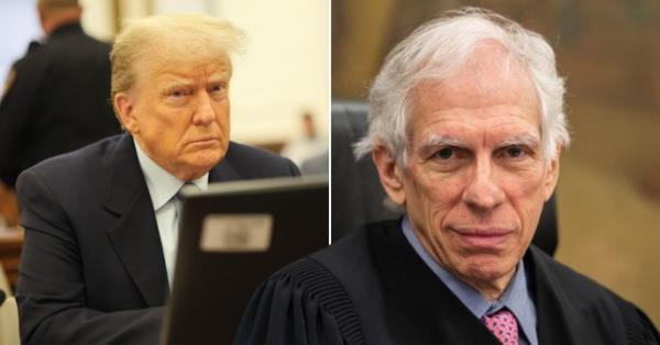 Judge Arthur Engoron admo<em></em>nished former President Do<em></em>nald Trump for talking during his fraud trial in Manhattan