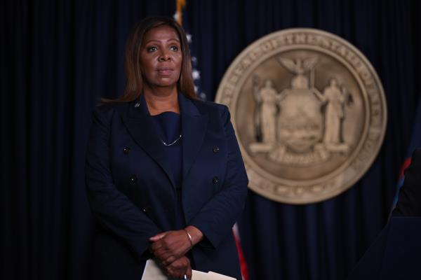 New York Attorney General Leticia James vowed to 